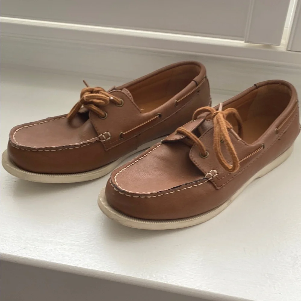 Classic Brown Boat Shoes